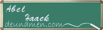 Abel Haack Visitenkarte